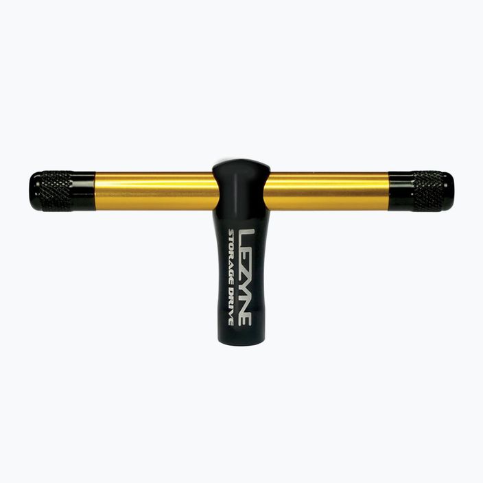 Fahrrad Schlüssel Werkzeug Lezyne Storage Drive black/gold