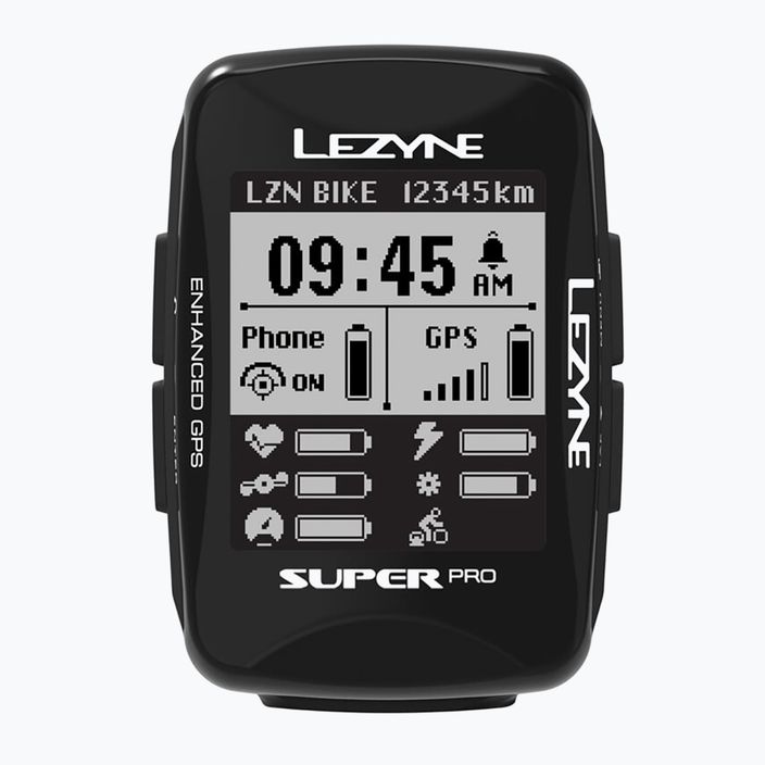 Fahrradzähler Lezyne Super Pro GPS black 2