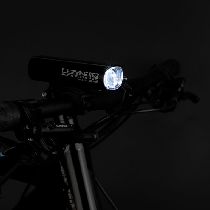 Lezyne Light Front Hecto Drive Stvzo Pro 65 Lux schwarz glänzendes Fahrradlicht 3