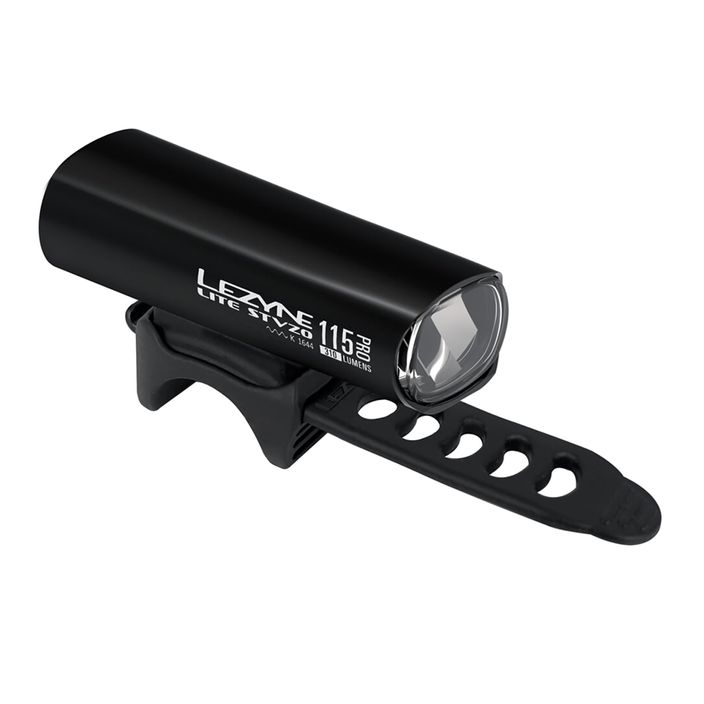 Lezyne Lite Drive StVZO Pro 115 glänzend schwarzes Vorderradlicht 2