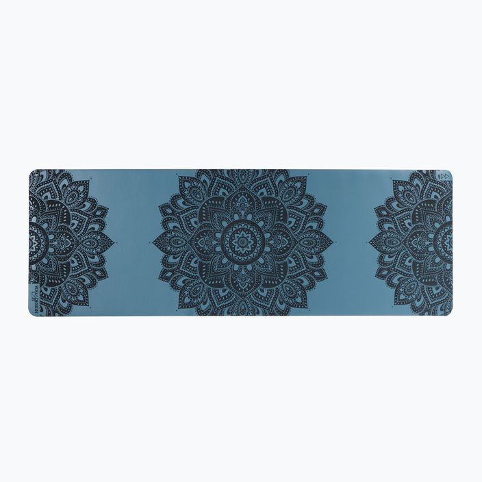 Yoga Design Lab Unendlichkeit Yoga-Matte 3 mm blau Mandala Teal 2