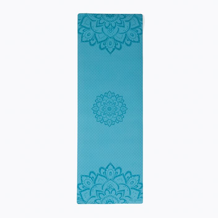 Yoga Design Lab Flow Pure 6 mm blau Mandala Aqua Yogamatte 2