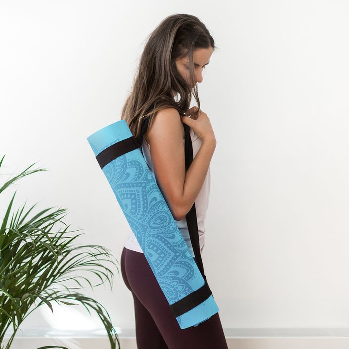 Yoga Design Lab Flow Pure 6 mm blau Mandala Aqua Yogamatte 9