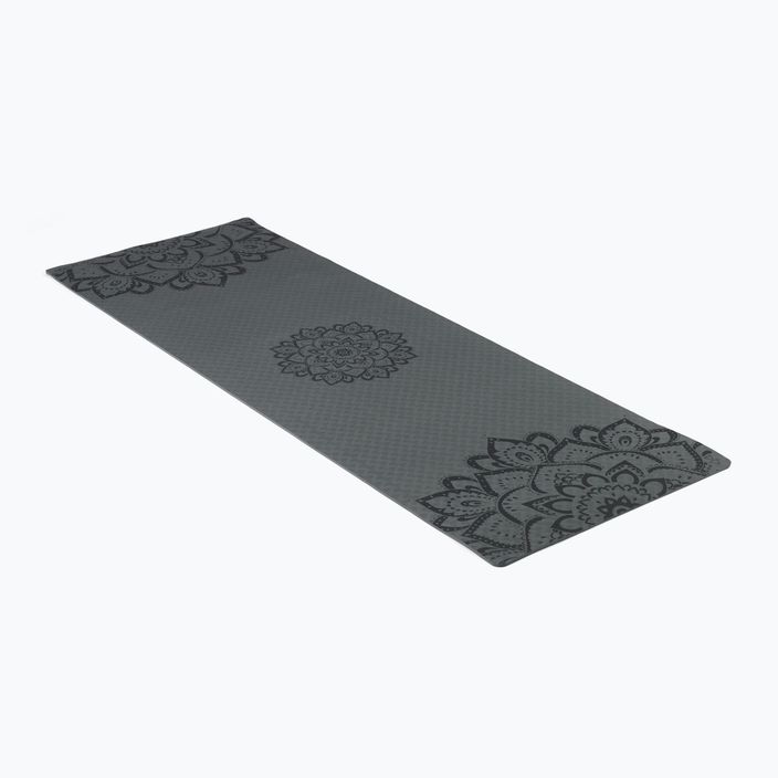Yoga Design Lab Flow Pure 6 mm grün Mandala Holzkohle Yogamatte