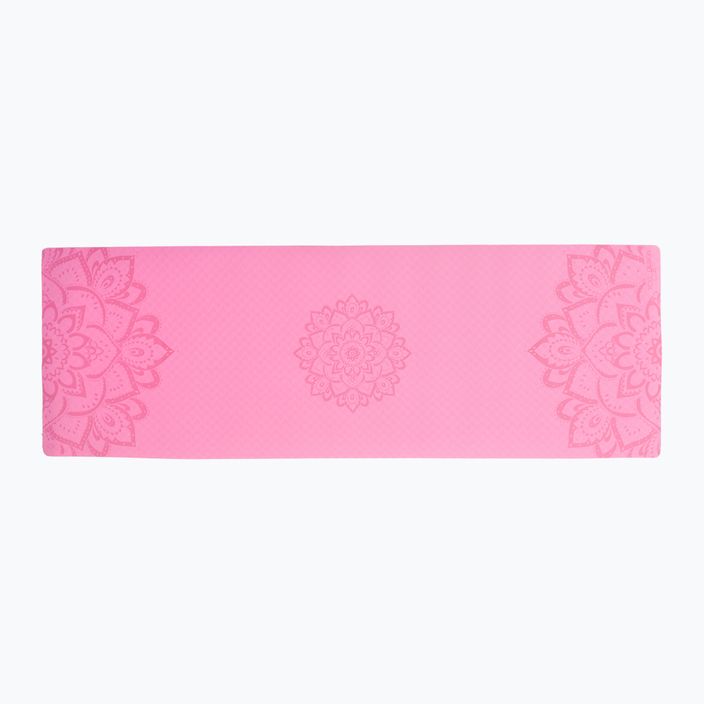 Yoga Design Lab Flow Pure 6 mm rosa Mandala Rose Yogamatte 2