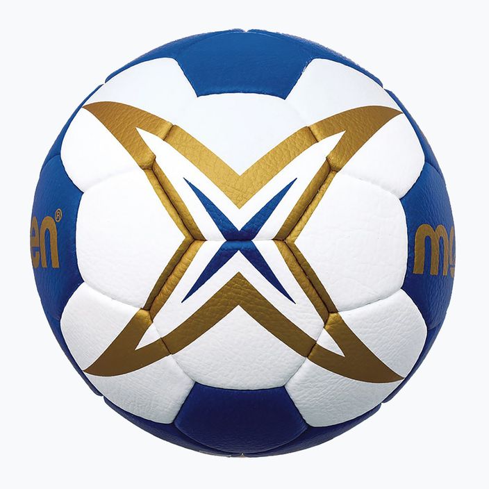 Molten Handball H3X5001-BW IHF blau/weiß Größe 3 2