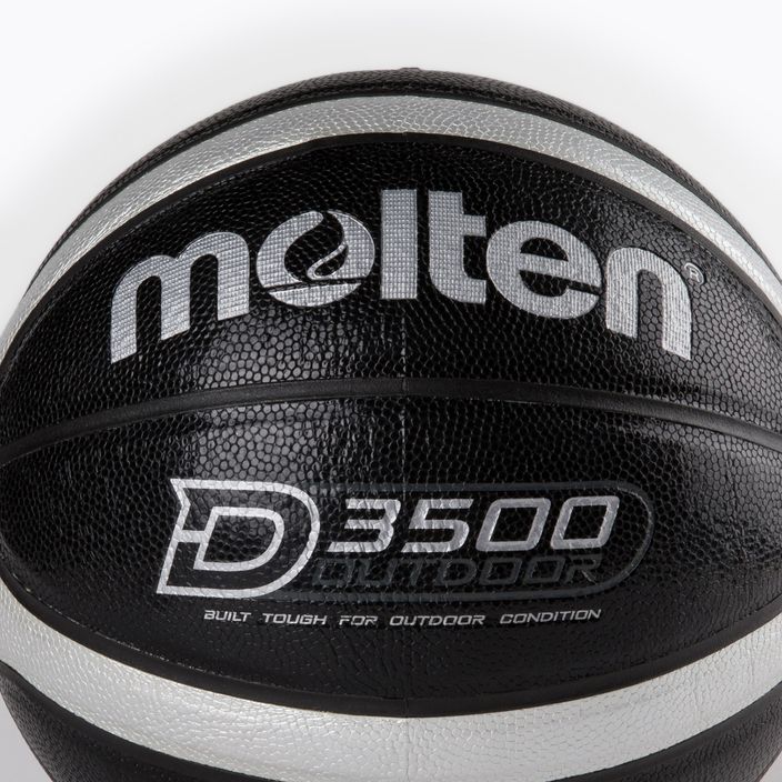 Molten Outdoor Basketball schwarz B7D3500-KS 3