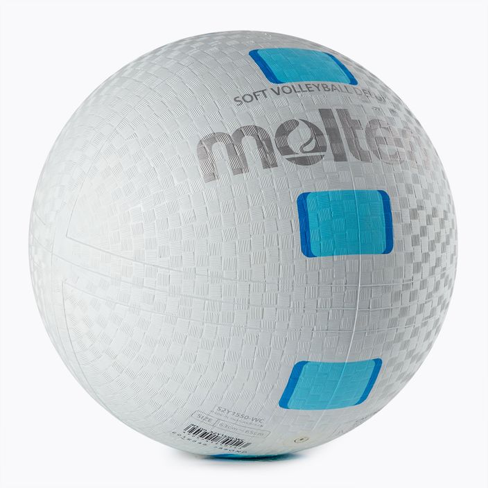 Molten Volleyball weiß und blau S2V1550-WC 2