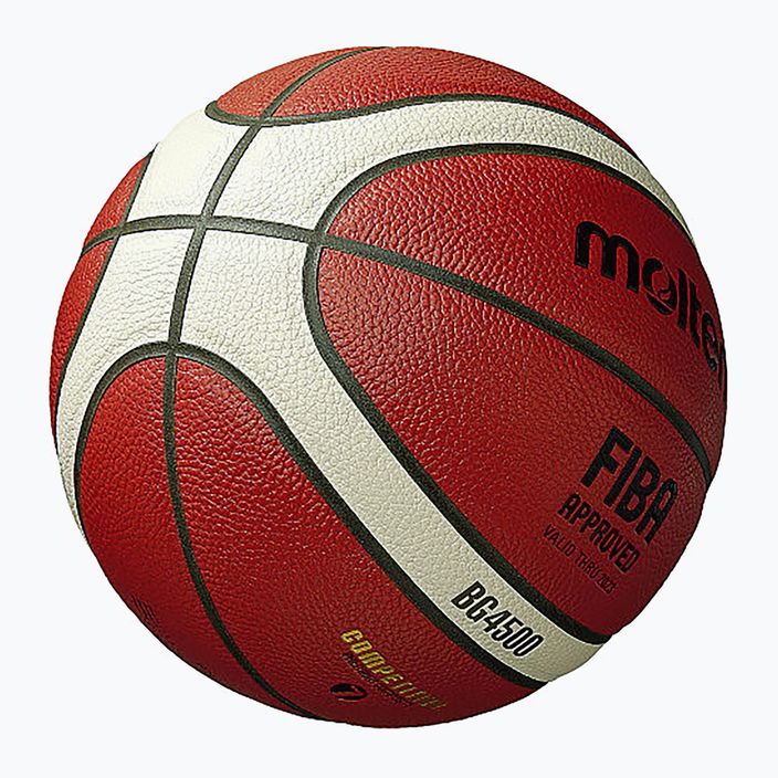 Molten Basketball B7G4500 FIBA Orange/Elfenbein Größe 7 3