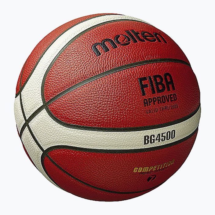 Molten Basketball B7G4500 FIBA Orange/Elfenbein Größe 7 4