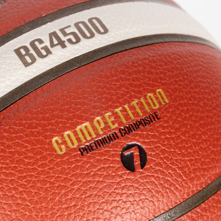 Geschmolzener Basketball orange B7G4500 4