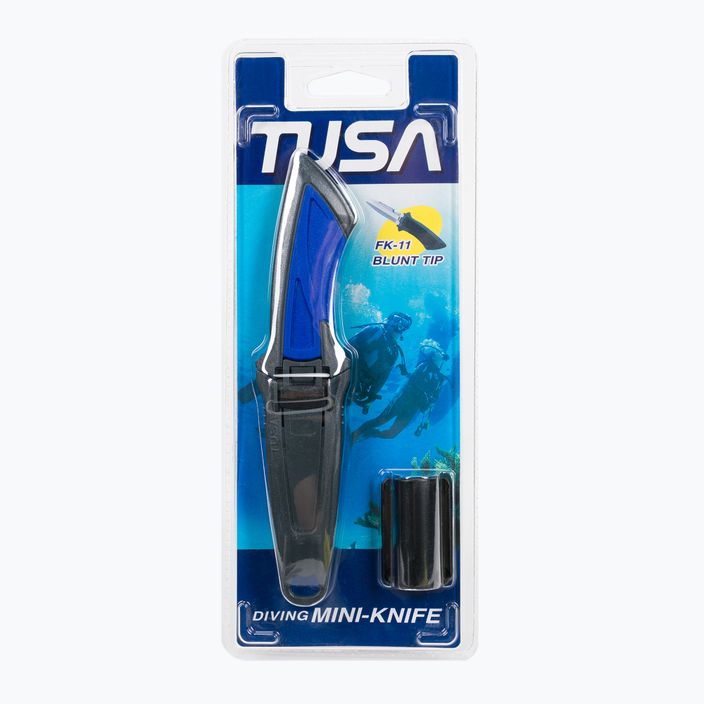TUSA Mini-Tauchermesser blau FK-11