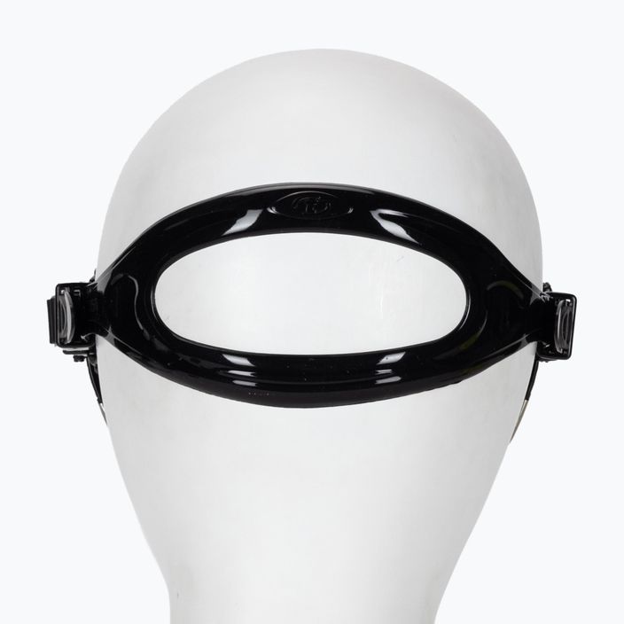 TUSA Freedom Hd Mask Tauchmaske schwarz und gelb M-1001 4
