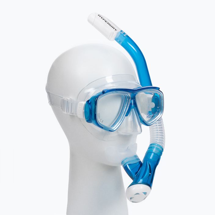 TUSA Tauchset Maske + Schnorchel SPLENDIVE blau UC-7519 CB