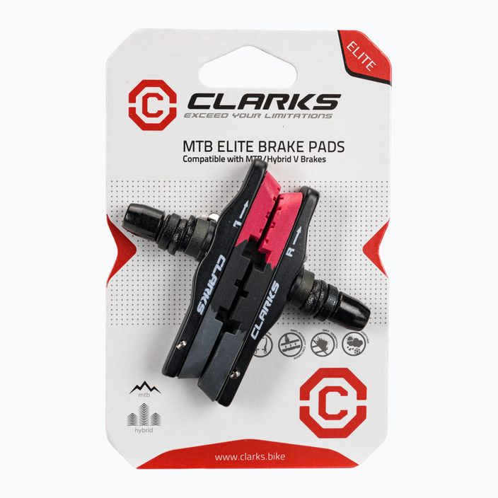 Clarks MTB-Bremsbeläge schwarz CLA-CPS513