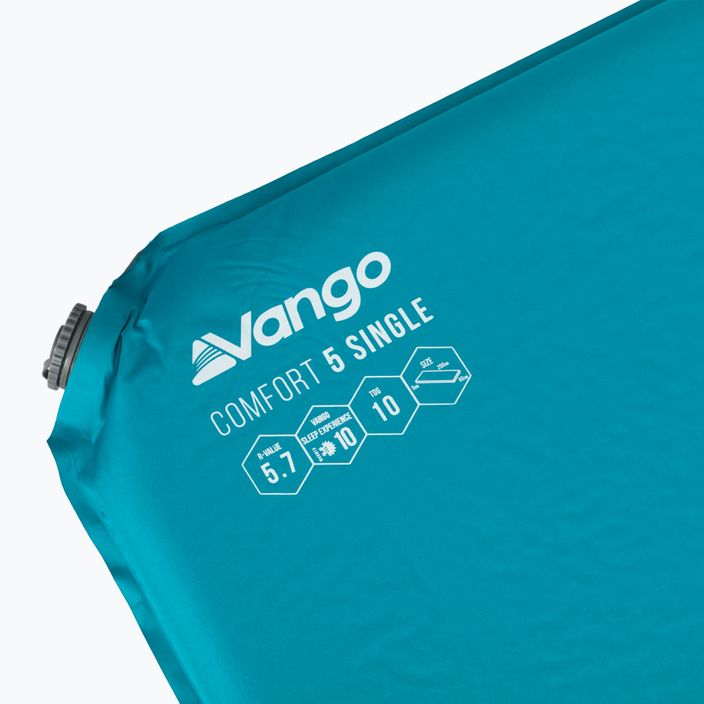 Vango Comfort Single 5 cm selbstaufblasende Matte blau SMQCOMFORB36A11 3