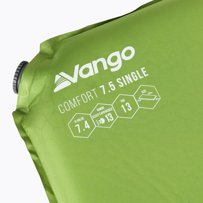 Vango Comfort Single 7 5 cm grüne selbstaufblasende Matte SMQCOMFORH09A12 3