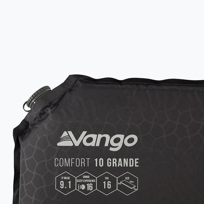 Vango Comfort 10 Grande selbstaufblasende Matte shadow grey 2