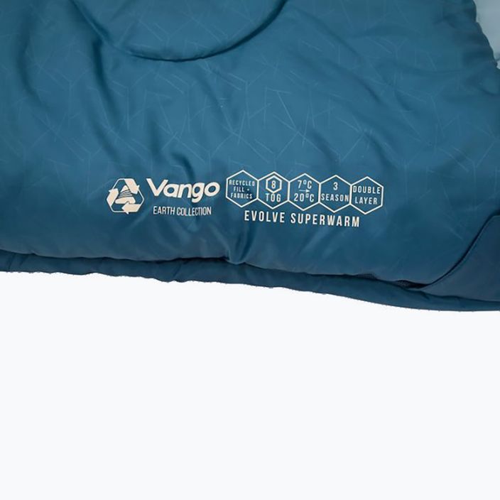 Vango Evolve Superwarm Einzelschlafsack blau SBREVOLVEM23TJ8 10