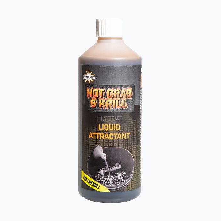 Dynamite Baits Hot Crab & Krill-Liquid Attractant 500 ml Flüssigköder