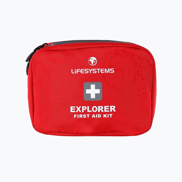 Lifesystems Explorer Erste-Hilfe-Kit rot LM1035SI Reise-Verbandskasten