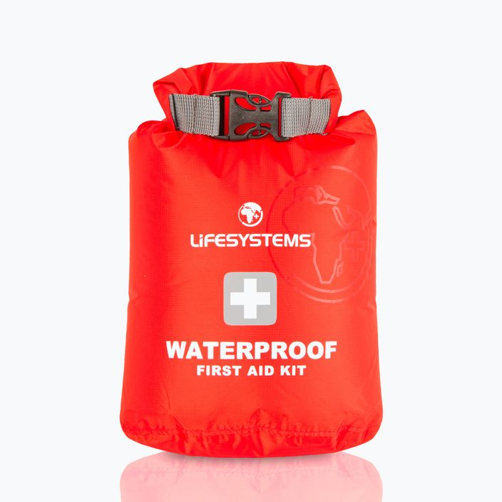 Wasserdichte Tasche für Erste-Hilfe-Set Lifesystems Mountain First Aid Kit Dry Bag rot LM2712