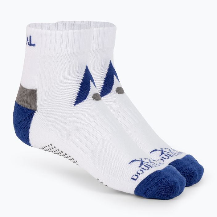 Karakal X2+ Trainer Tennissocken weiß und navy blau KC533