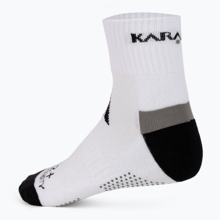 Karakal X2+ Knöchel Tennissocken weiß und schwarz KC534 2