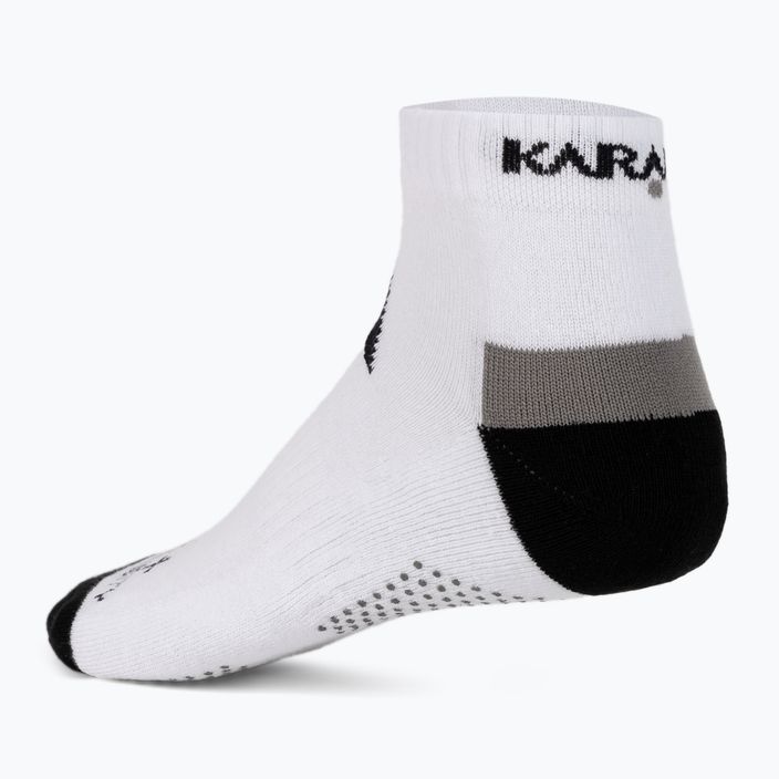 Karakal X2+ Trainer Tennissocken weiß und schwarz KC535 2