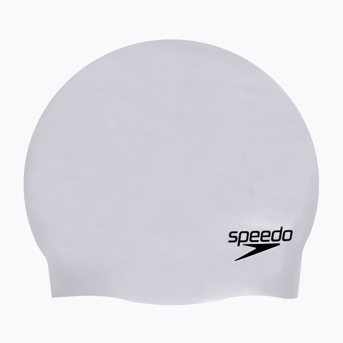 Badekappe Speedo Plain Moulded Silicone silber 68-7984 4