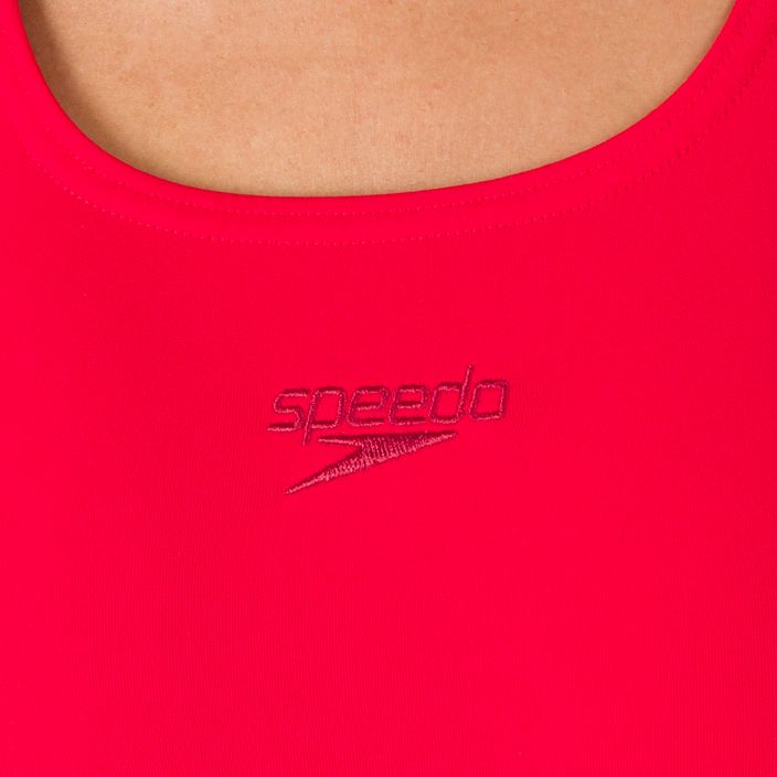Speedo Essential Endurance+ Medalist Damen Badeanzug einteilig rot 125156446 4