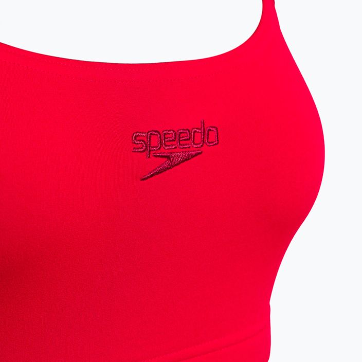 Speedo Essential Endurance+ Thinstrap Bikini Damen zweiteiliger Badeanzug rot 126736446 3