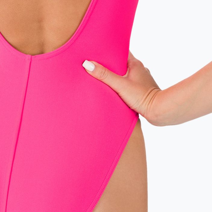 Speedo Frauen einteiliger Badeanzug Logo Deep U-Back rosa 68-12369A657 8