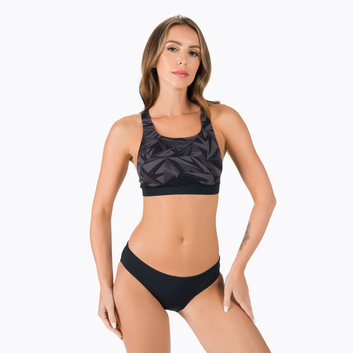 Speedo Hyperboom Bikini Damen Zweiteiliger Badeanzug schwarz 68-13469G718