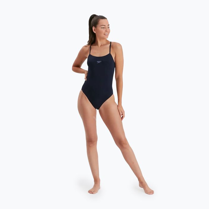 Speedo Endurance+ Thinstrap Damen Badeanzug einteilig true navy 4