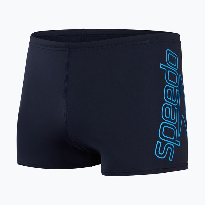 Herren Speedo Boom Logo Platzierung schwimmen Boxershorts navy blau 68-12417F436 5