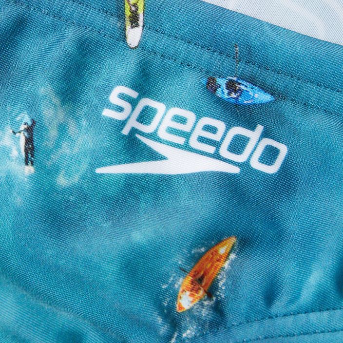 Herren Speedo Escape 5cm Brief Schwimmslip blau 68-13452G662 7