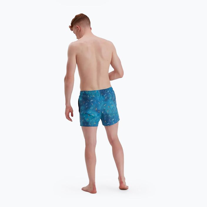 Herren Speedo Digital gedruckt Freizeit 14  schwimmen Shorts blau 68-13454G662 4