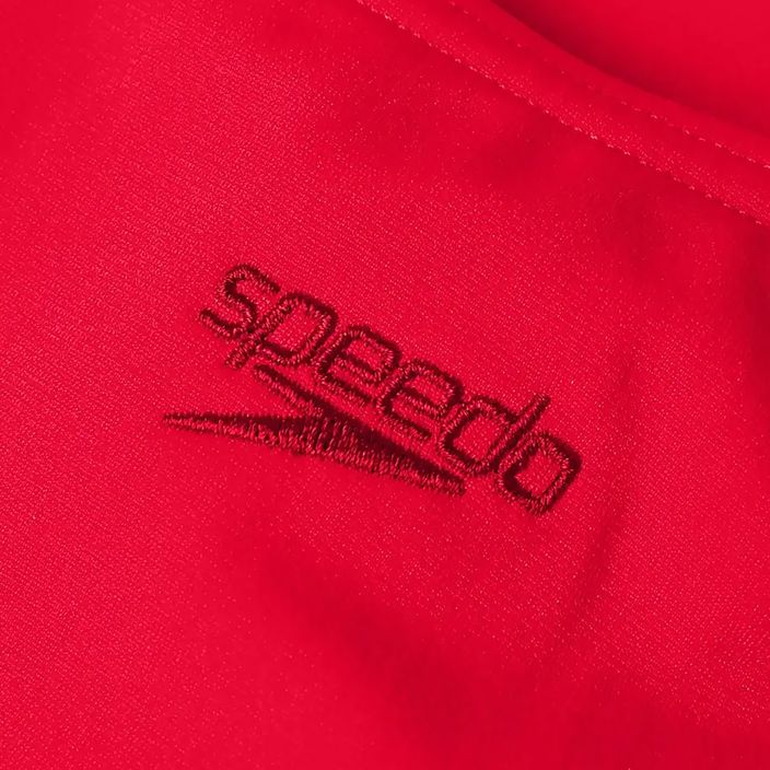Speedo Eco Endurance+ Medalist roter einteiliger Badeanzug für Kinder 6