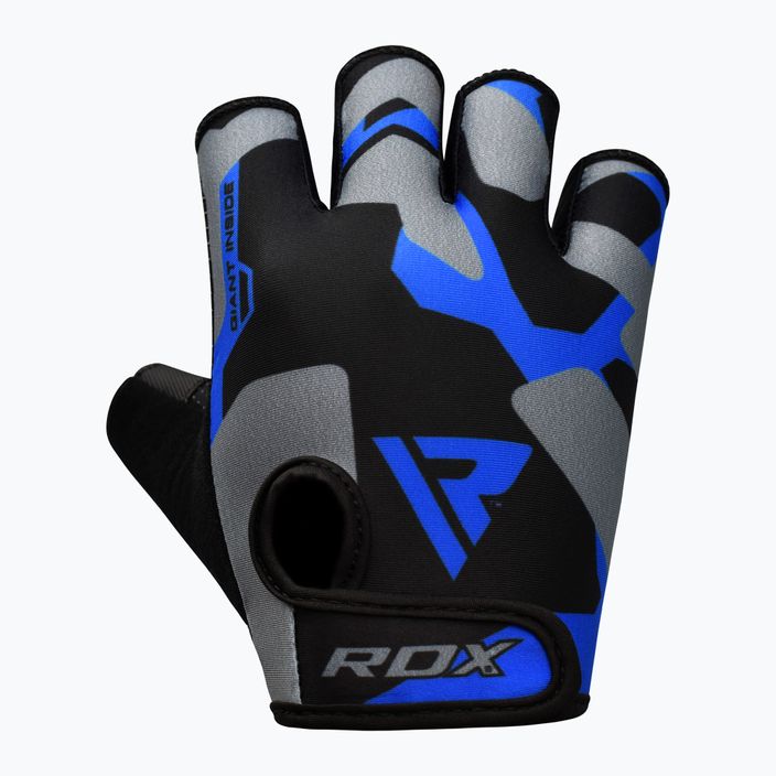 RDX Sumblimation Trainingshandschuhe F6 blau 2