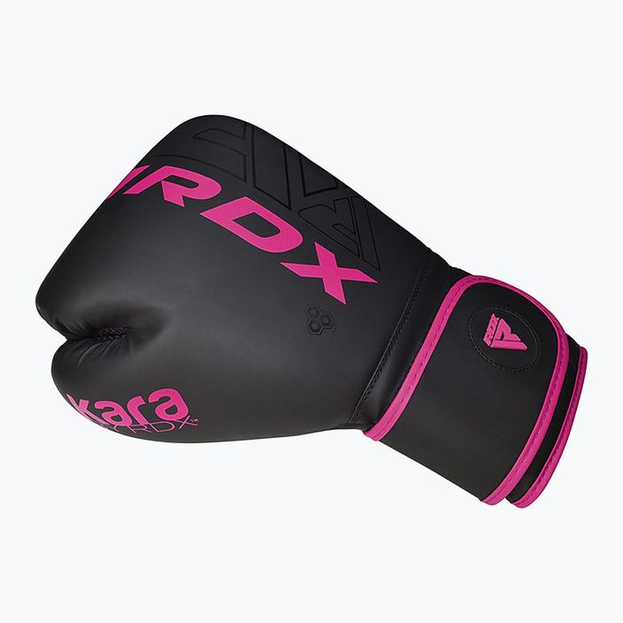 Boxhandschuhe RDX F6 schwarz-rosa BGR-F6MP 9