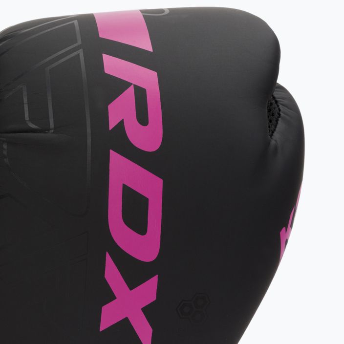 Boxhandschuhe RDX F6 schwarz-rosa BGR-F6MP 6