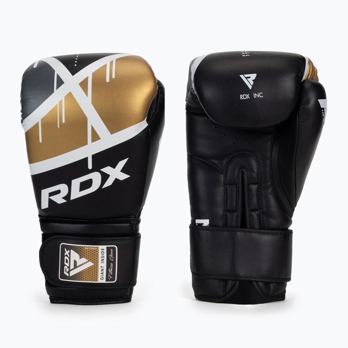 RDX BGR-F7 schwarz/goldene Boxhandschuhe BGR-F7BGL 3