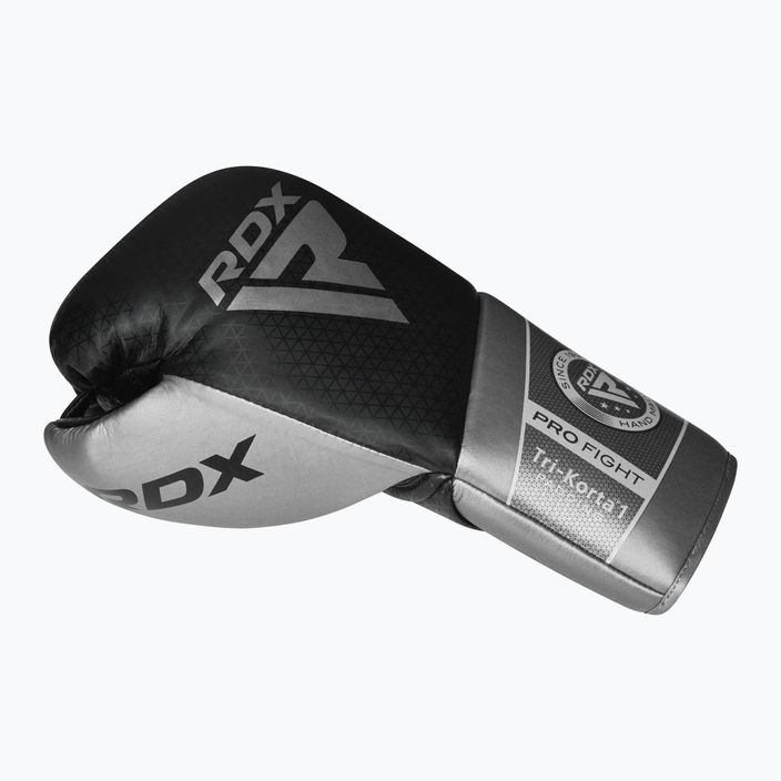 RDX K1 Mark Pro Fight Boxhandschuhe silber 3