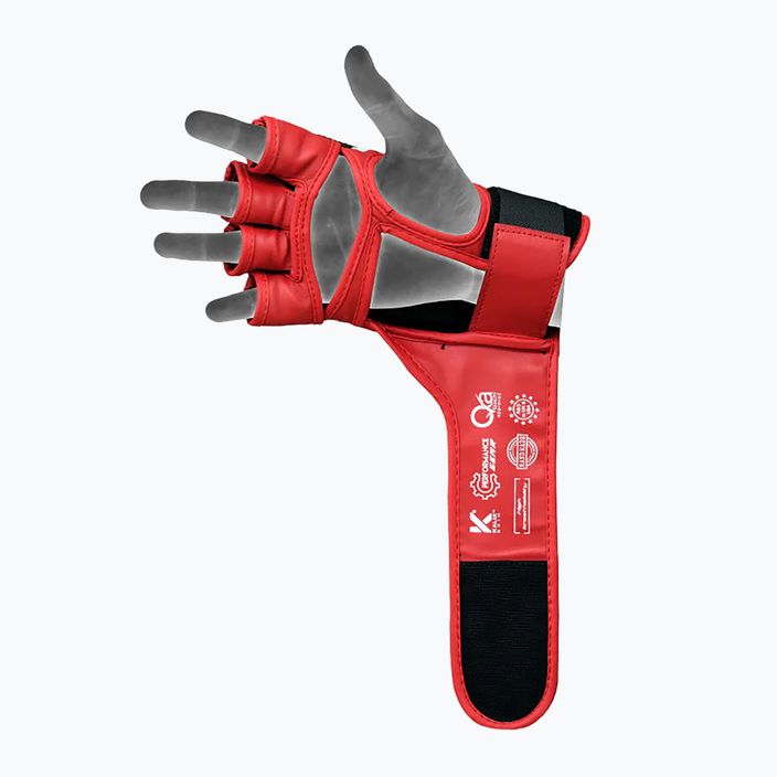 RDX Grappling Handschuhe Aura Plus T-17 rot 3