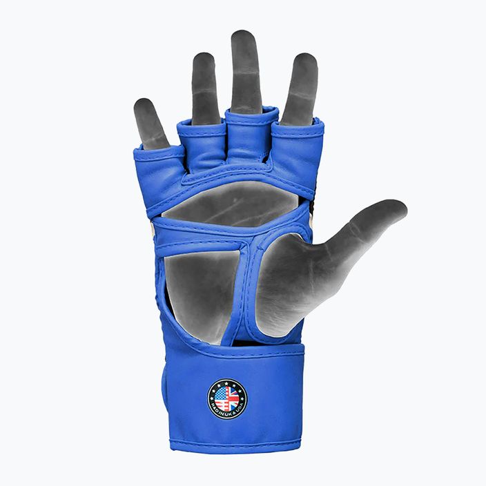 RDX Grappling Handschuhe Aura Plus T-17 blau 2