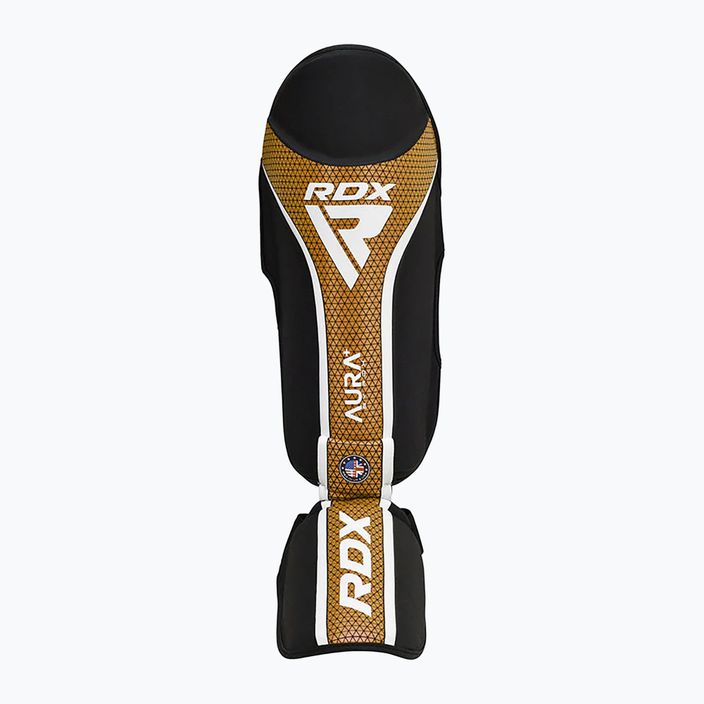 RDX Shin Instep Aura Plus T-17 goldene Schienbein- und Fußprotektoren 2