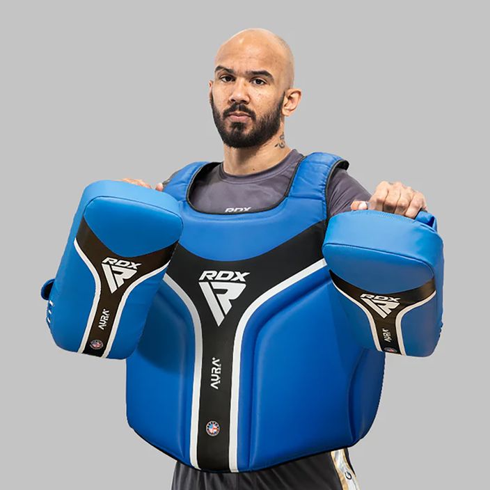 RDX Arm Pad Aura Plus Trainingsscheiben T-17 blau 4