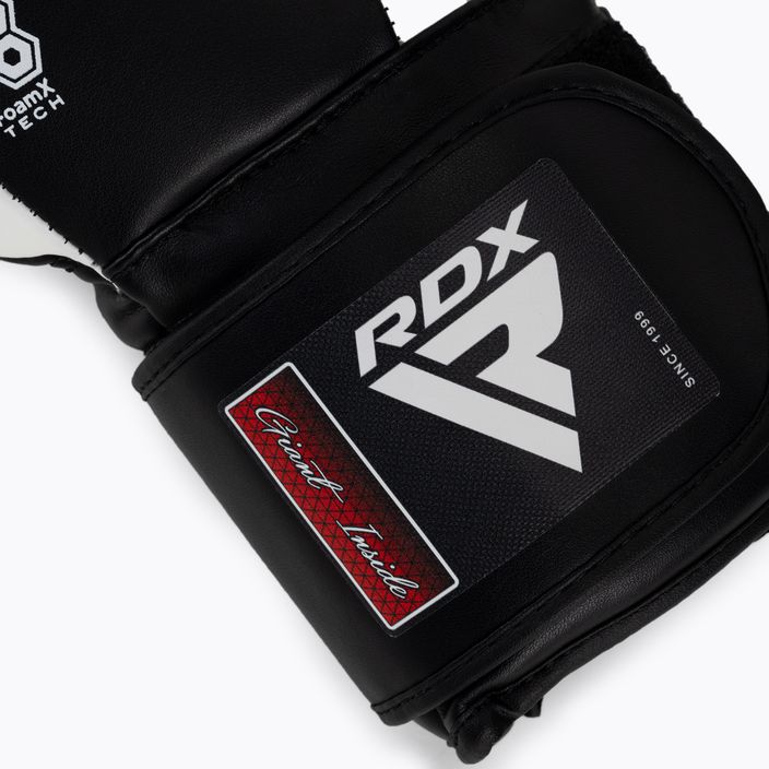 Boxhandschuhe RDX REX F4 weiß-schwarz BGR-F4B-1OZ 6
