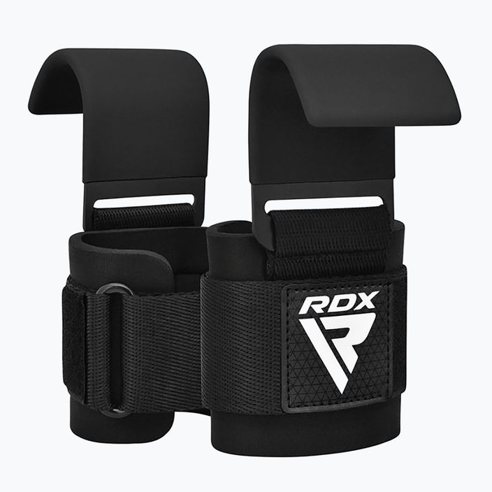 Gewichthebergurte RDX Gym Hook Plus schwarz